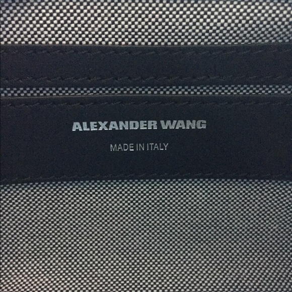 Alexander Wang Rogue Satchel Bag Black Croc - Picture 7 of 8